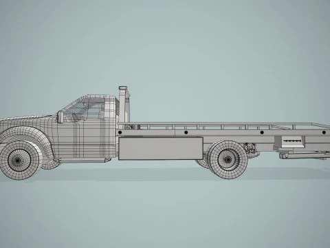 Carro attrezzi --427-- Modello 3D
