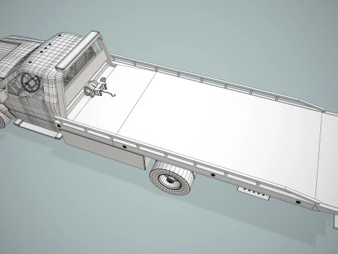 Carro attrezzi --427-- Modello 3D