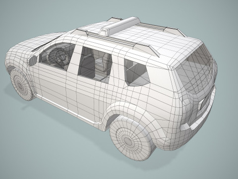 Airport Follow Me Car --428-- 3D Model