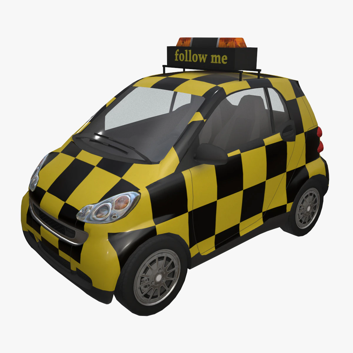 Auto Seguimi Aeroporto --430-- Modello 3D .c4d .max .obj .3ds .fbx .stl .blend 