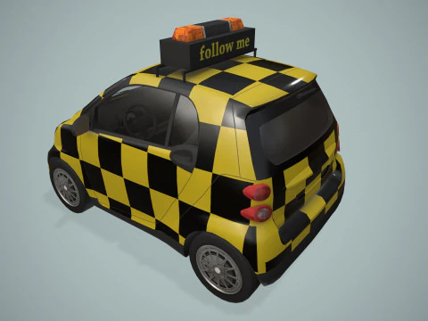 Auto Seguimi Aeroporto --430-- Modello 3D