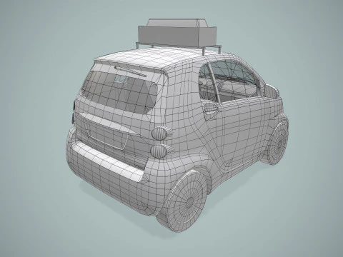 Auto Seguimi Aeroporto --430-- Modello 3D