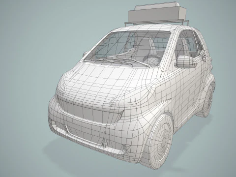 Auto Seguimi Aeroporto --430-- Modello 3D