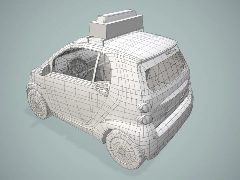 Auto Seguimi Aeroporto --430-- Modello 3D