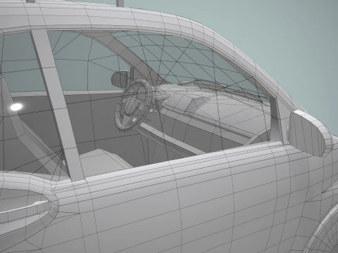 Auto Seguimi Aeroporto --430-- Modello 3D