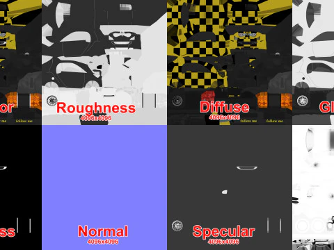 Auto Seguimi Aeroporto --430-- Modello 3D