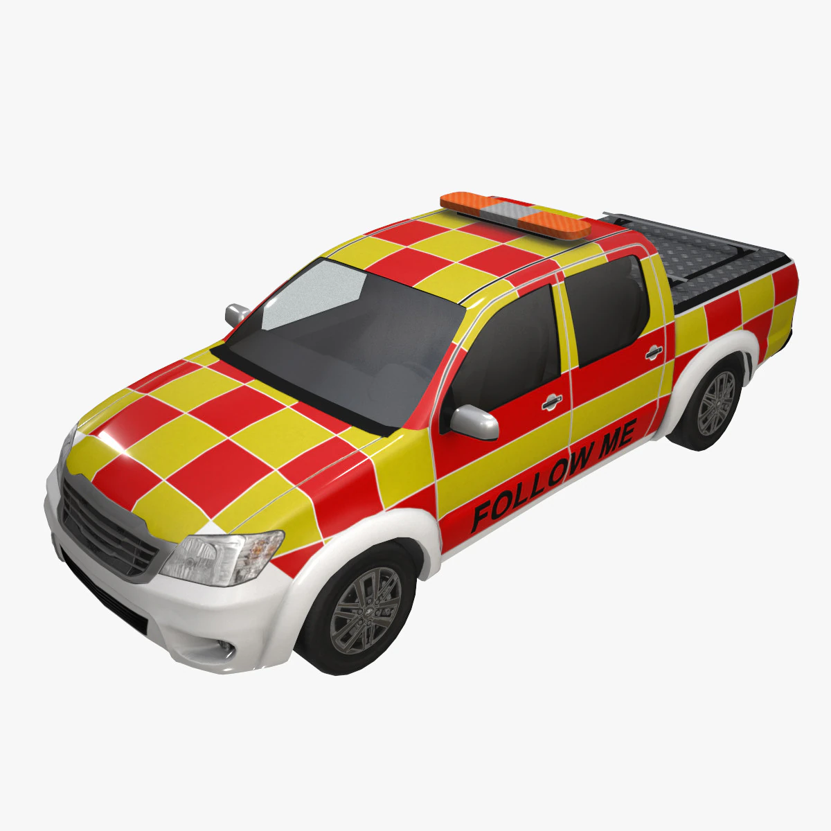 Auto Seguimi Aeroporto --431-- Modello 3D .c4d .max .obj .3ds .fbx .stl .blend