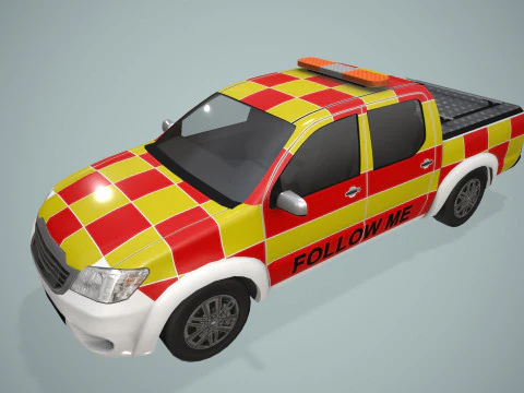 Auto Seguimi Aeroporto --431-- Modello 3D