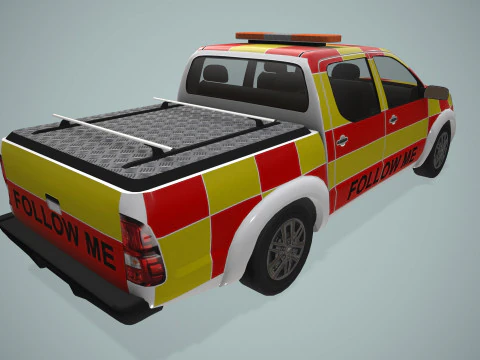 Auto Seguimi Aeroporto --431-- Modello 3D