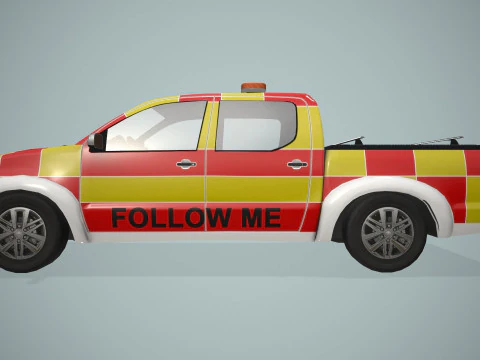 Auto Seguimi Aeroporto --431-- Modello 3D