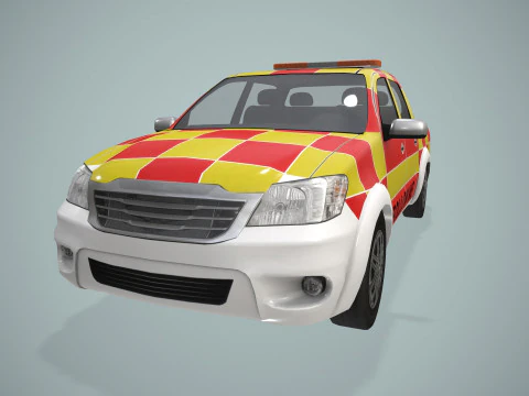 Auto Seguimi Aeroporto --431-- Modello 3D