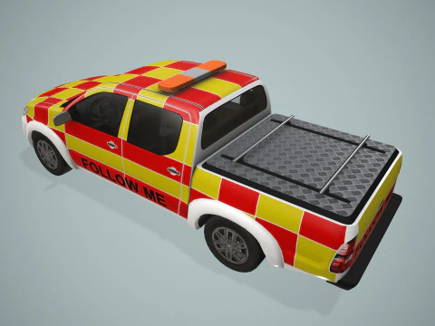 Auto Seguimi Aeroporto --431-- Modello 3D