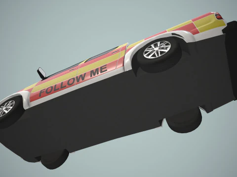 Auto Seguimi Aeroporto --431-- Modello 3D