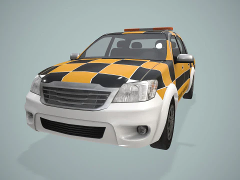 Airport Ground Handling Car --432-- 3D Model