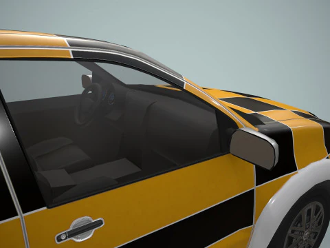 Airport Ground Handling Car --432-- 3D Model