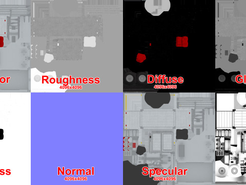 Kereta Bagasi Bandara --439-- Model 3D