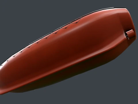 Rescue Boat --83-- 3D Model