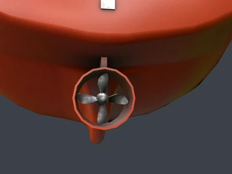 Rescue Boat --83-- 3D Model