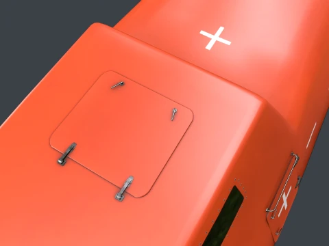 Rescue Boat --83-- 3D Model