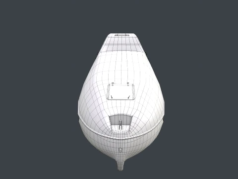 Rescue Boat --83-- 3D Model