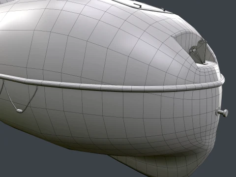 Rescue Boat --83-- 3D Model