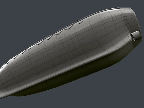 Rescue Boat --83-- 3D Model