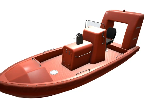 Rescue Boat --84-- 3D Model