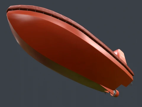 Rescue Boat --84-- 3D Model