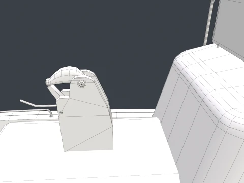 Rescue Boat --84-- 3D Model