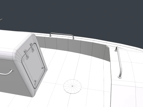 Rescue Boat --84-- 3D Model