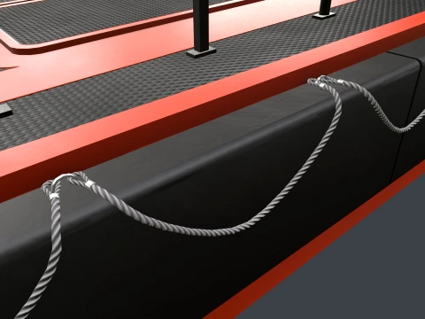 Rescue Motorboat --85-- 3D Model