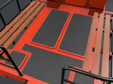 Rescue Motorboat --85-- 3D Model