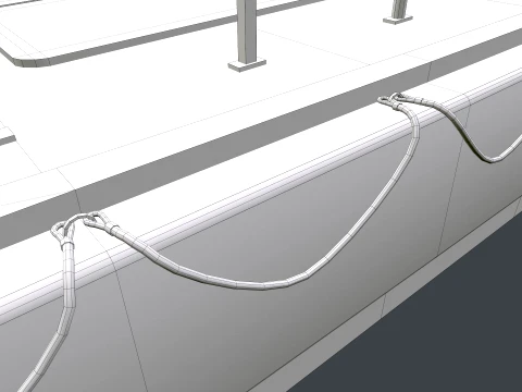 Rescue Motorboat --85-- 3D Model