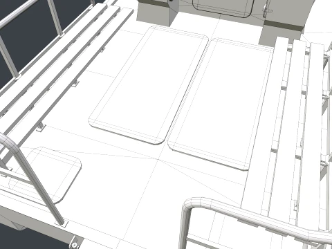Rescue Motorboat --85-- 3D Model