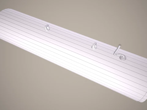 Rocket Launcher FZ207 With Missiles --89-- 3D Model