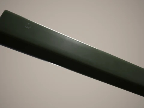 Rocket Launcher FZ219 With Missiles --90-- 3D Model