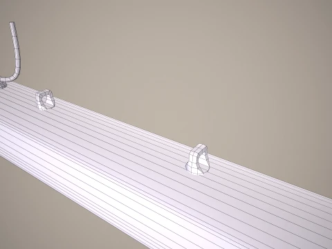 Rocket Launcher FZ220 With Missiles --91-- 3D Model