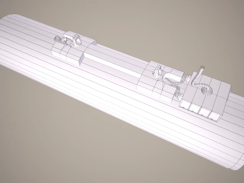 Rocket Launcher FZ225 With Missiles --92-- 3D Model