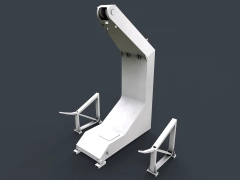 Ship Deck Davit --103-- 3D Model