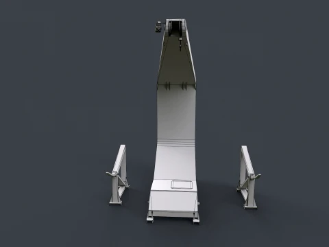 Ship Deck Davit --103-- 3D Model