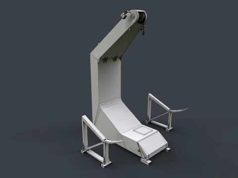 Ship Deck Davit --103-- 3D Model
