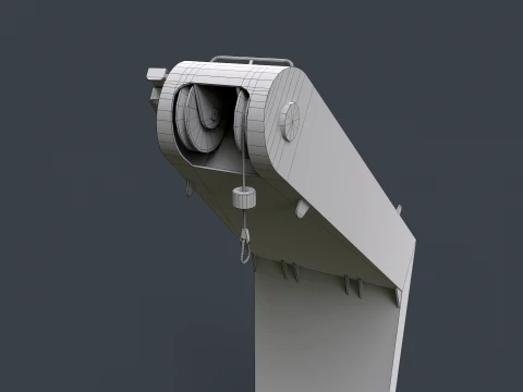 Ship Deck Davit --103-- 3D Model
