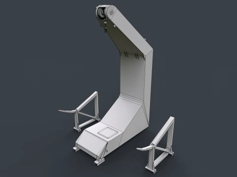 Ship Deck Davit --103-- 3D Model