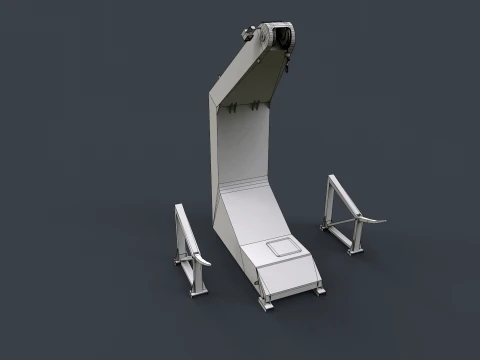 Ship Deck Davit --103-- 3D Model