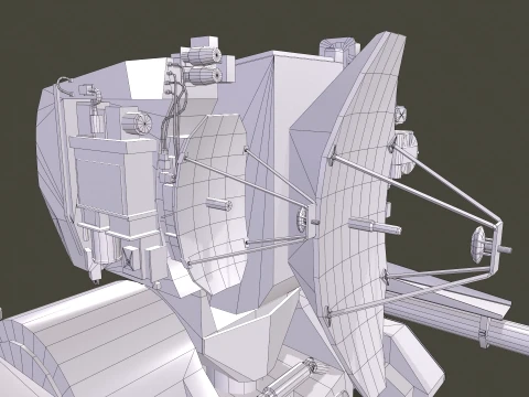 Ship Weapon System Kortik aka Kashtan --105-- 3D Model