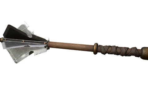 Stylized Mace --109-- 3D Model