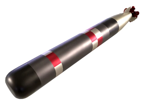 Siluro MK-54 --112-- Modello 3D