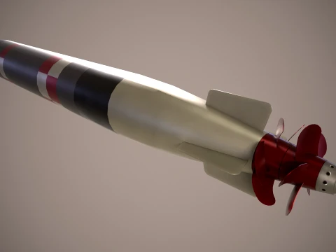 Torpedo MK-54 --112-- 3D Model
