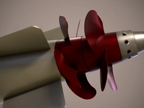 Torpedo MK-54 --112-- 3D Model