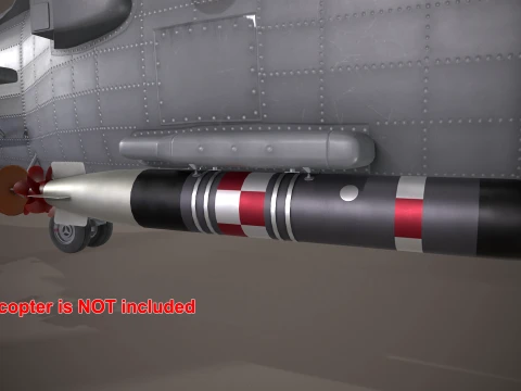 Torpedo MK-54 --112-- 3D Model